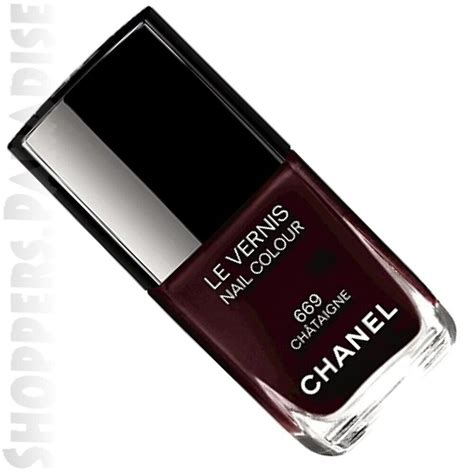 chanel chataigne nail polish